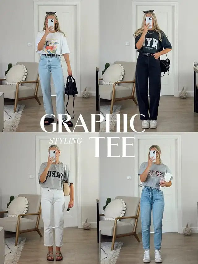 Mixing and Matching: Graphic T-Shirts in Everyday Outfits