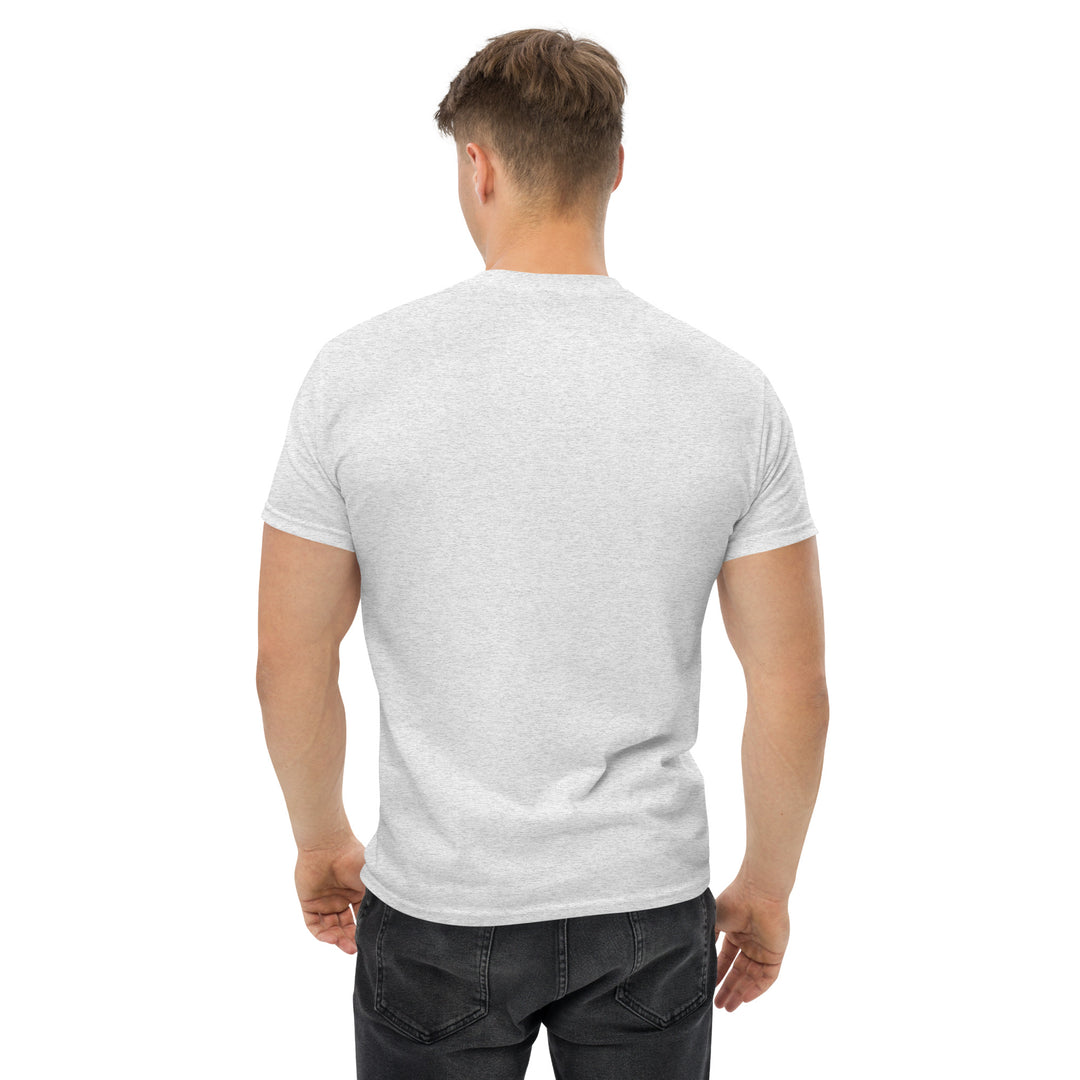 Men Classic Round Neck Printed T-shirt
