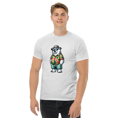 Men's classic T-shirt with Polar Bear Print