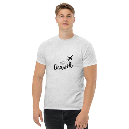 Cool Round Neck Graphic Printed T-shirt for travelling