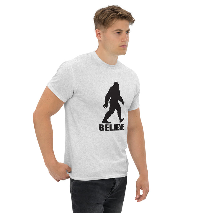 Men Classic Round Neck Printed T-shirt