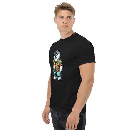 Men's classic T-shirt with Polar Bear Print