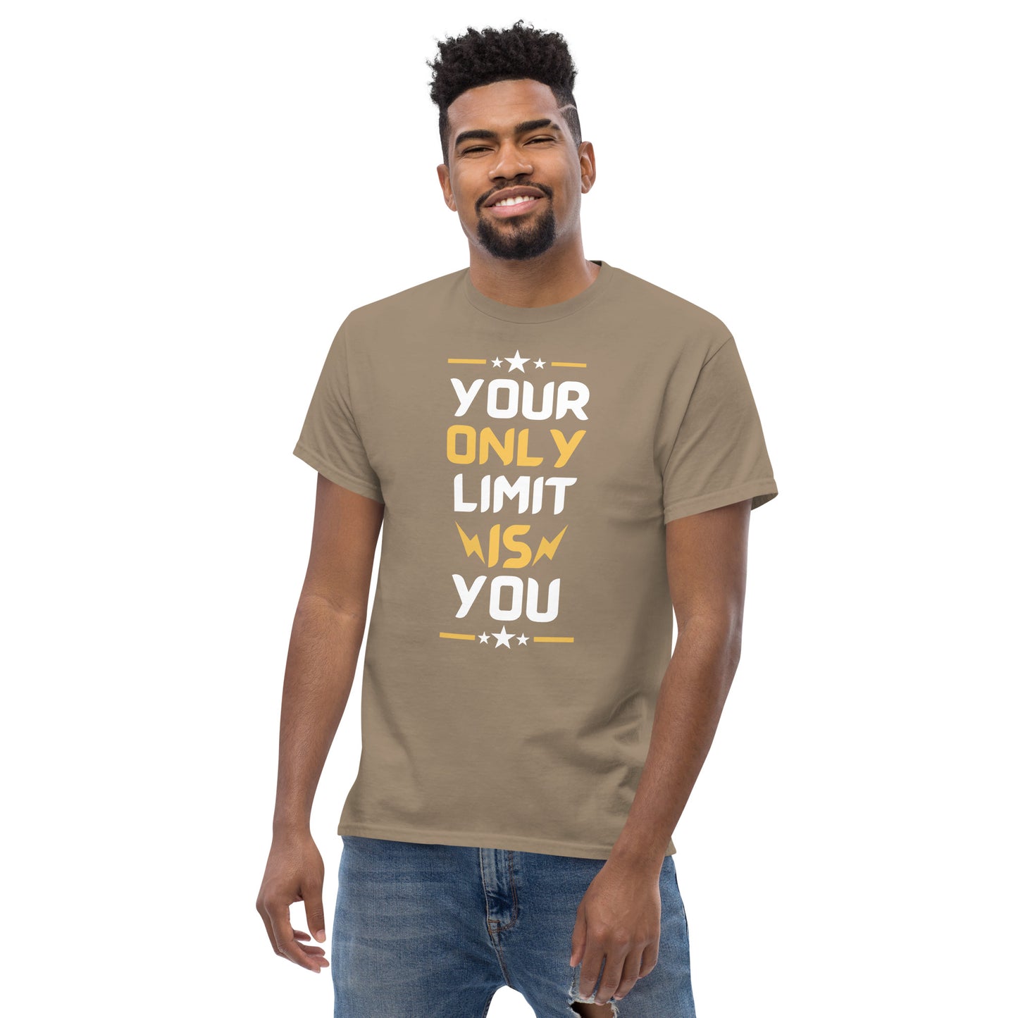 Motivational Round Neck T-shirt for Men and Women