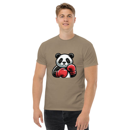 Panda Graphic Printed Round Neck T-shirt