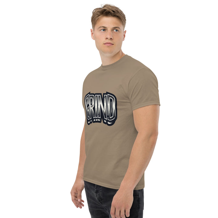 Men's classic Round Neck Printed T-shirt