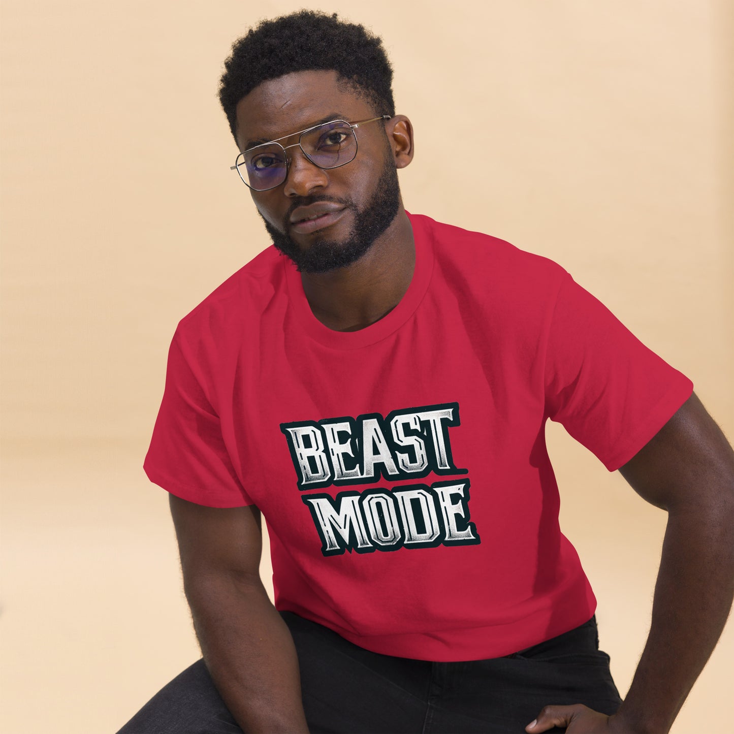 Beast Mode- Classic Round Neck T-shirt