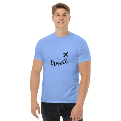 Cool Round Neck Graphic Printed T-shirt for travelling