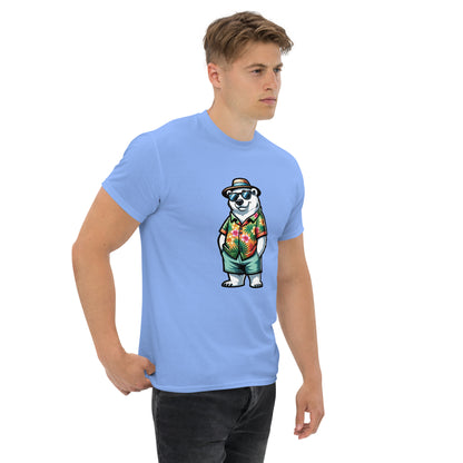 Men's classic T-shirt with Polar Bear Print