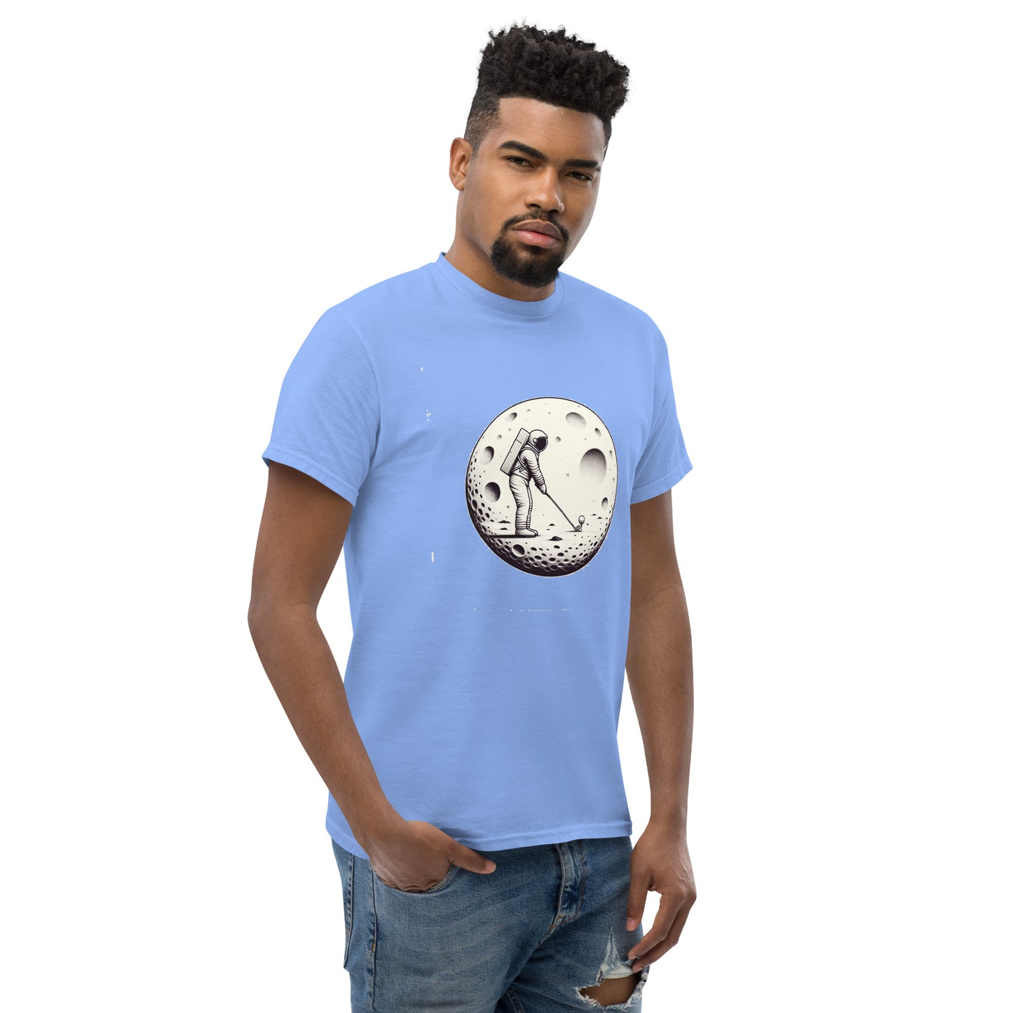 Graphic Printed To the Moon T-shirt