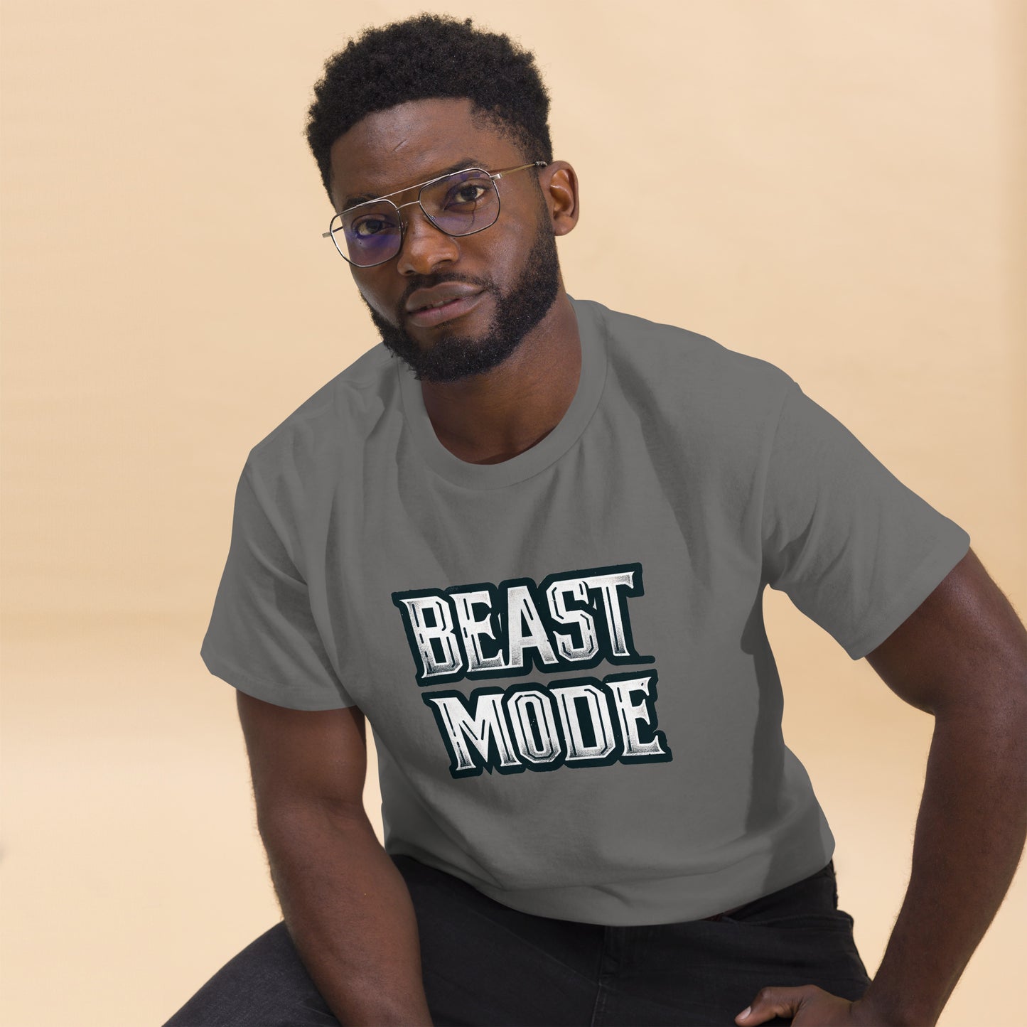 Beast Mode- Classic Round Neck T-shirt