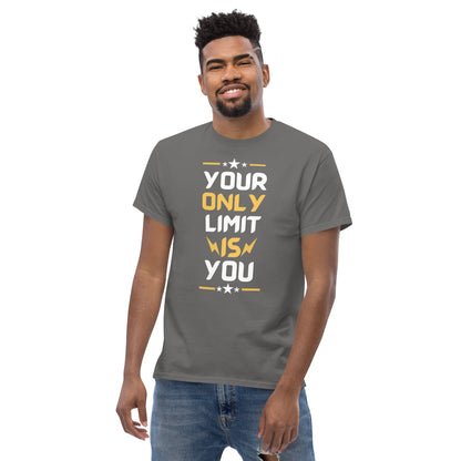 Motivational Round Neck T-shirt for Men and Women