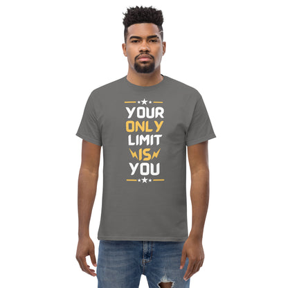 Motivational Round Neck T-shirt for Men and Women