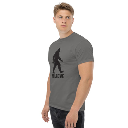 Men Classic Round Neck Printed T-shirt