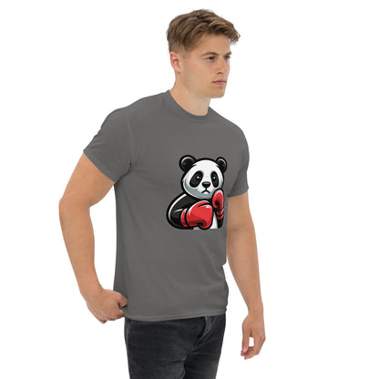 Panda Graphic Printed Round Neck T-shirt