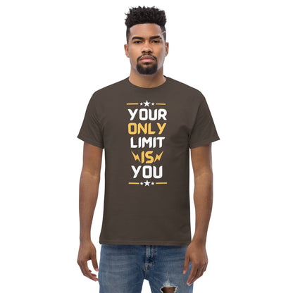 Motivational Round Neck T-shirt for Men and Women