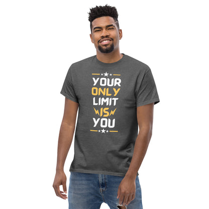 Motivational Round Neck T-shirt for Men and Women