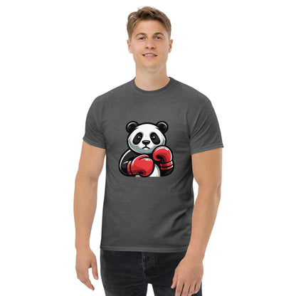 Panda Graphic Printed Round Neck T-shirt