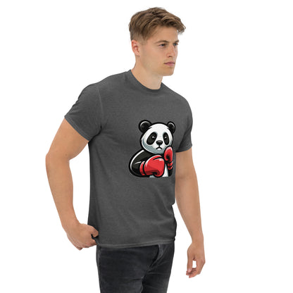 Panda Graphic Printed Round Neck T-shirt