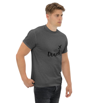 Cool Round Neck Graphic Printed T-shirt for travelling