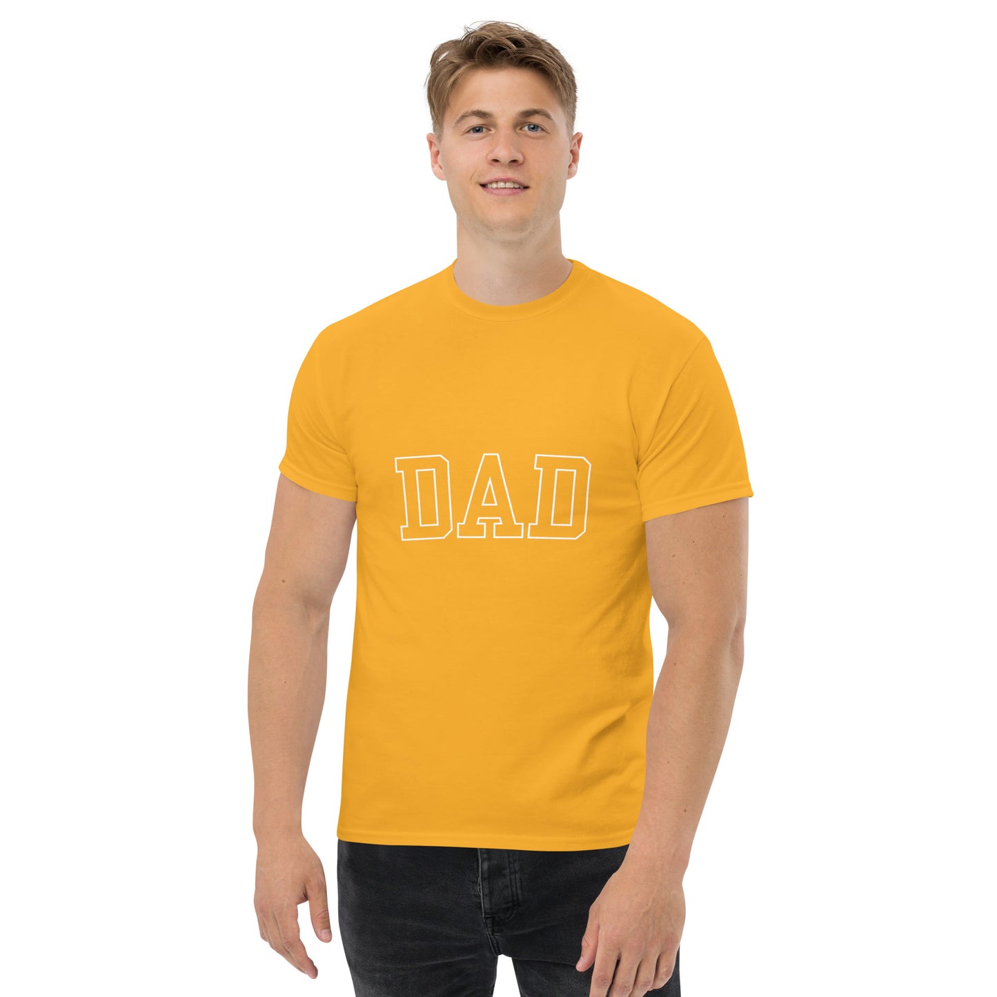 Classic Round Neck T-shirt for Dad