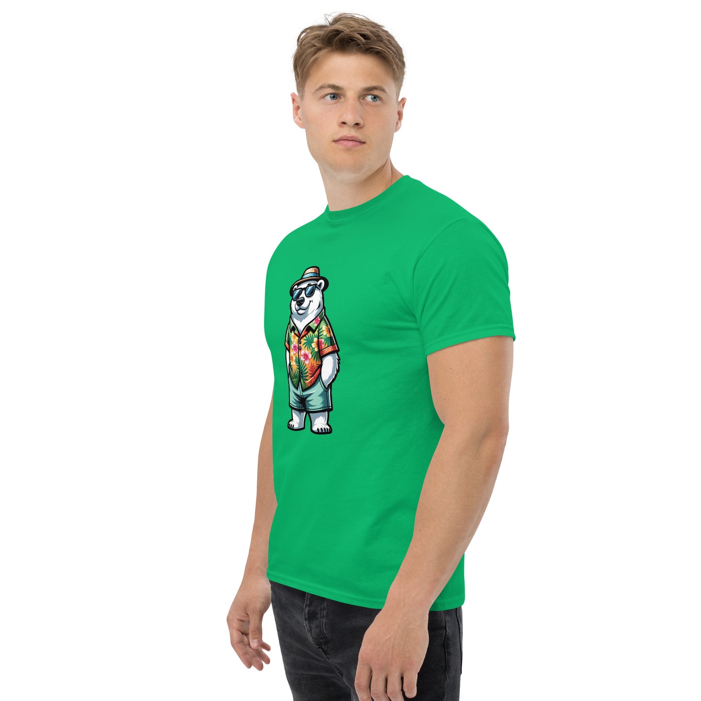 Men's classic T-shirt with Polar Bear Print