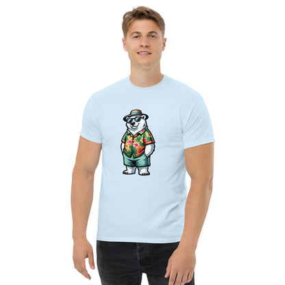 Men's classic T-shirt with Polar Bear Print