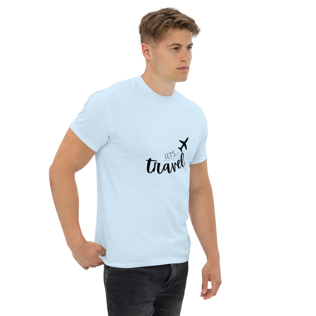 Cool Round Neck Graphic Printed T-shirt for travelling