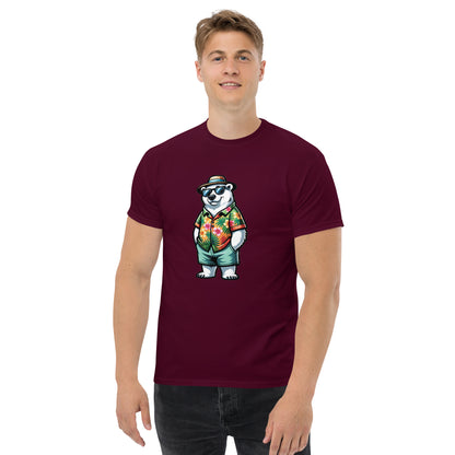 Men's classic T-shirt with Polar Bear Print