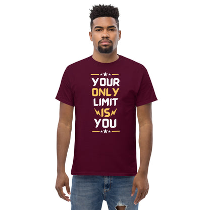 Motivational Round Neck T-shirt for Men and Women