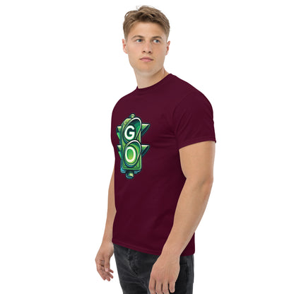 Round Neck Printed T-shirt for men