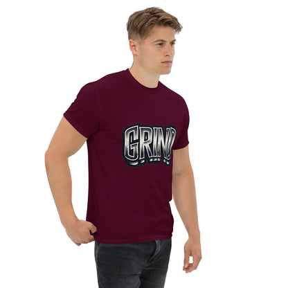 Men's classic Round Neck Printed T-shirt