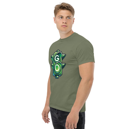 Round Neck Printed T-shirt for men