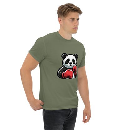 Panda Graphic Printed Round Neck T-shirt