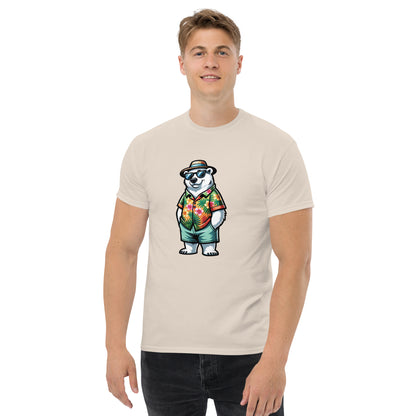 Men's classic T-shirt with Polar Bear Print