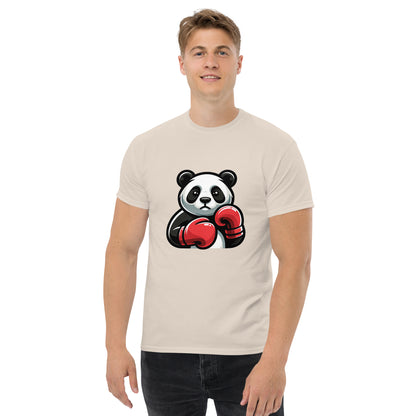 Panda Graphic Printed Round Neck T-shirt