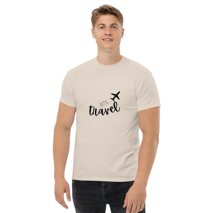 Cool Round Neck Graphic Printed T-shirt for travelling