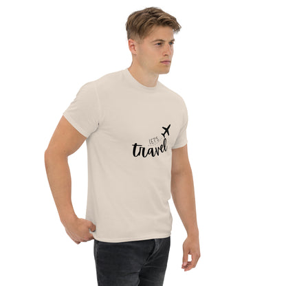 Cool Round Neck Graphic Printed T-shirt for travelling