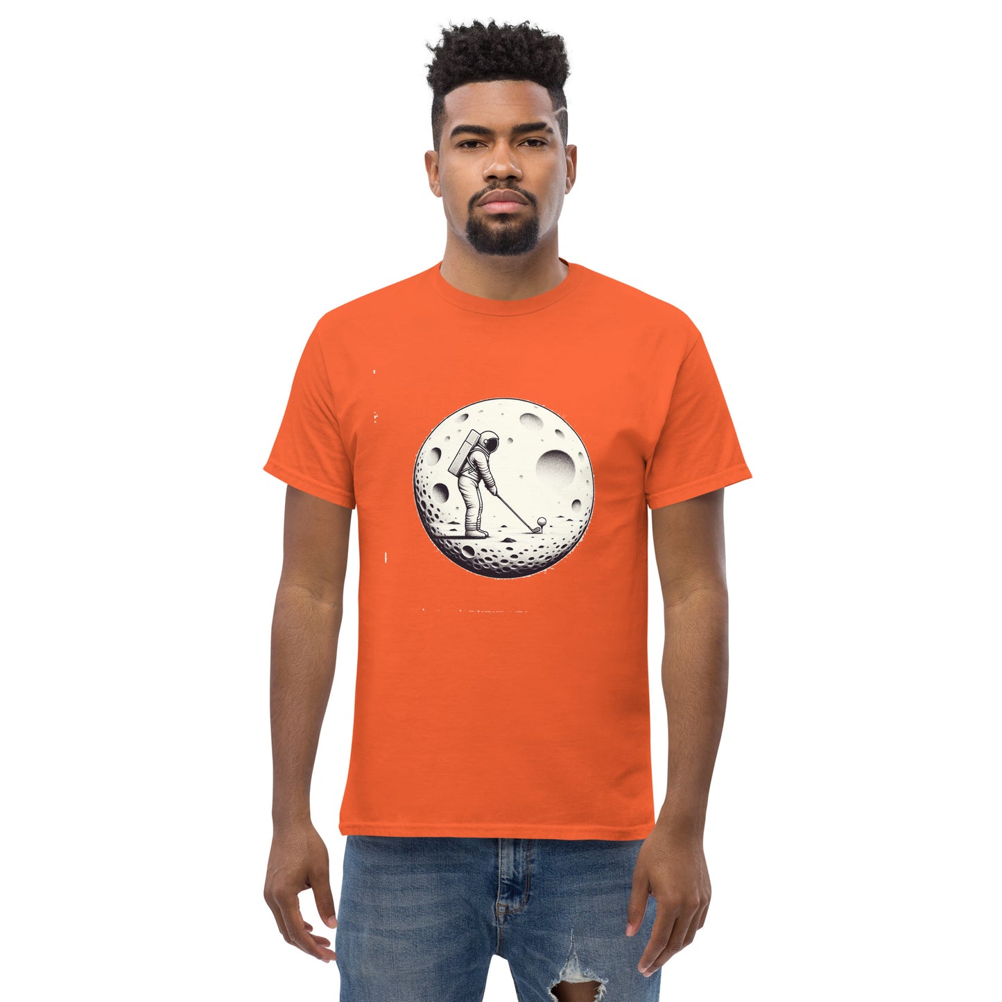 Graphic Printed To the Moon T-shirt