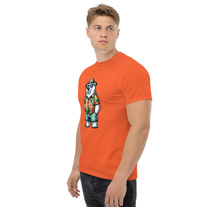 Men's classic T-shirt with Polar Bear Print