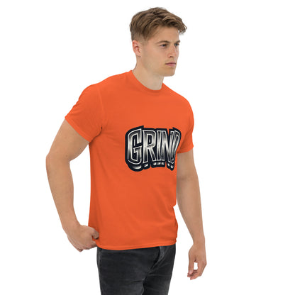 Men's classic Round Neck Printed T-shirt