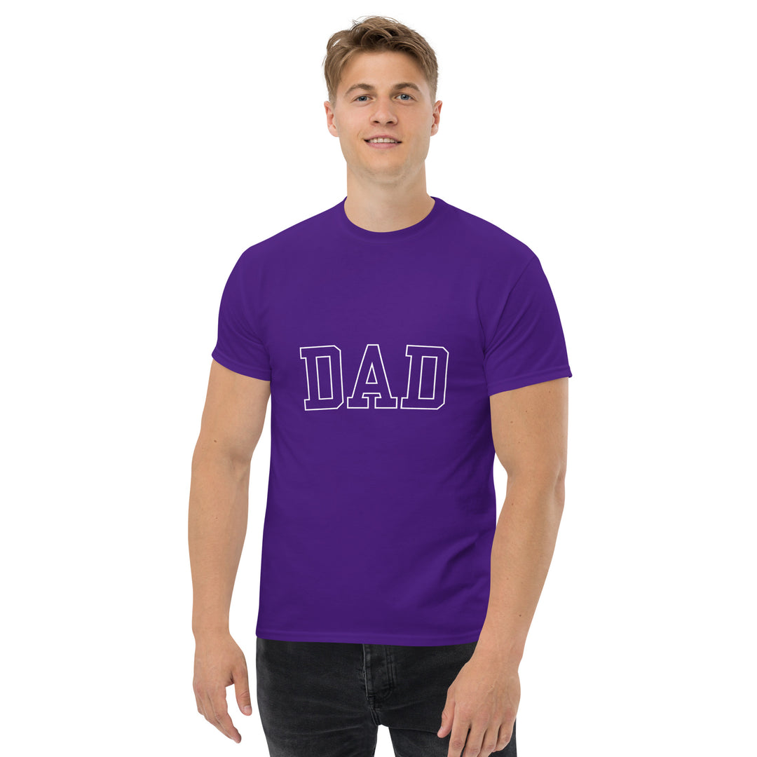 Classic Round Neck T-shirt for Dad
