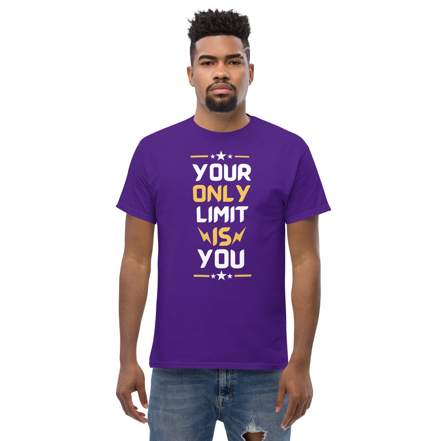 Motivational Round Neck T-shirt for Men and Women