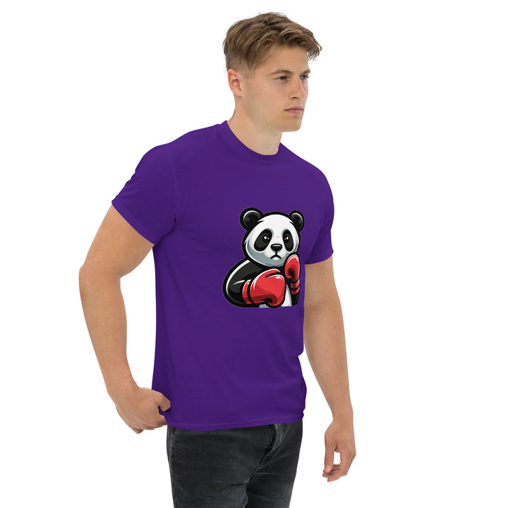 Panda Graphic Printed Round Neck T-shirt