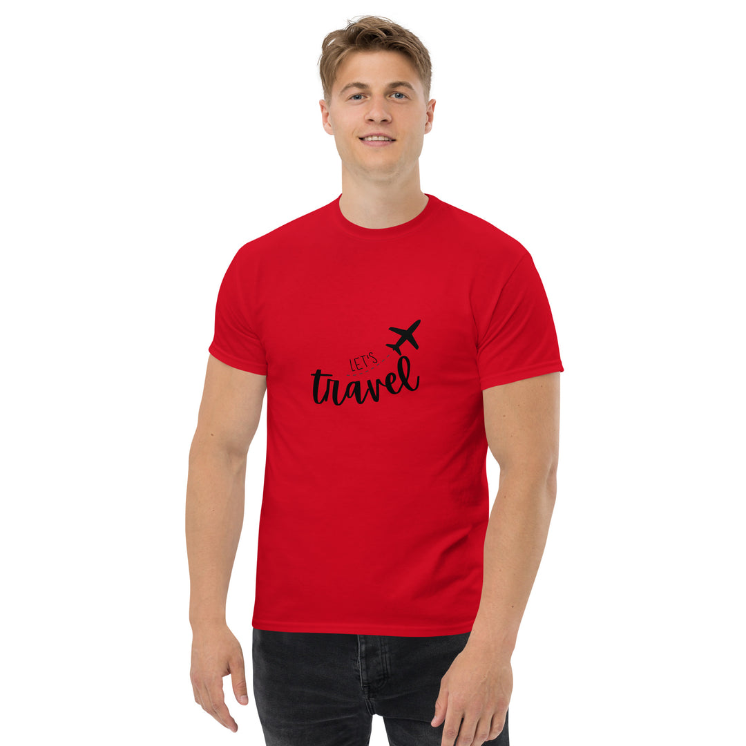 Cool Round Neck Graphic Printed T-shirt for travelling