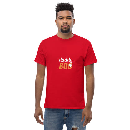 Cute Round Neck Graphic Printed T-shirt for Dad