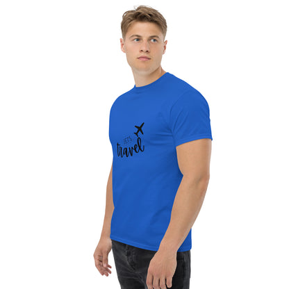 Cool Round Neck Graphic Printed T-shirt for travelling