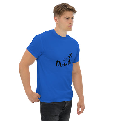 Cool Round Neck Graphic Printed T-shirt for travelling