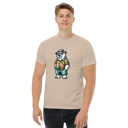 Men's classic T-shirt with Polar Bear Print