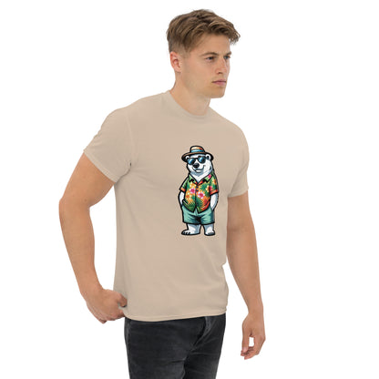 Men's classic T-shirt with Polar Bear Print