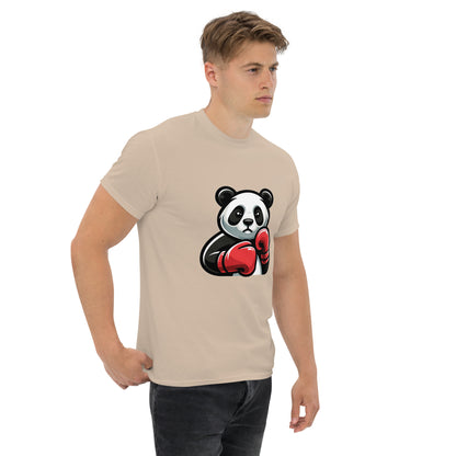 Panda Graphic Printed Round Neck T-shirt